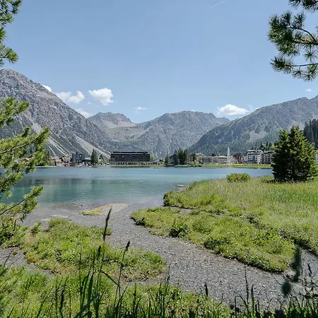 Apartment Viktoria A44 By Vacations, Exklusives App Im Zentrum Mit Privater Garage & Panoramablick Arosa