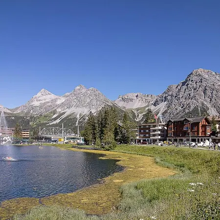 Apartment Viktoria A44 By Vacations, Exklusives App Im Zentrum Mit Privater Garage & Panoramablick Arosa