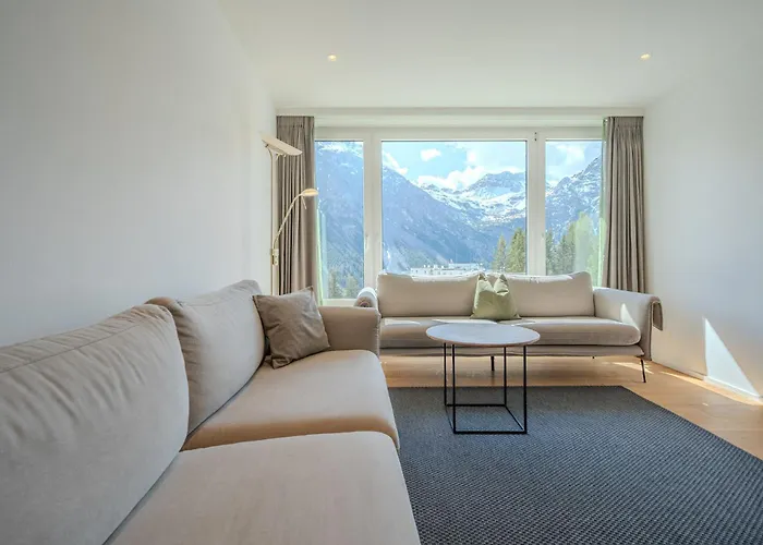 Viktoria A44 By Vacations, Exklusives App Im Zentrum Mit Privater Garage & Panoramablick Apartment Arosa