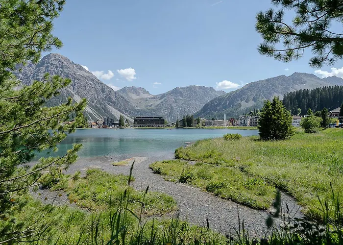 Apartment Viktoria A44 By Vacations, Exklusives App Im Zentrum Mit Privater Garage & Panoramablick Arosa