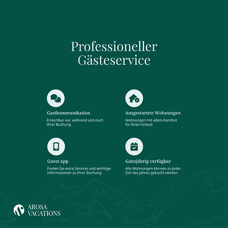 Viktoria A44 By Vacations, Exklusives App Im Zentrum Mit Privater Garage & Panoramablick Arosa